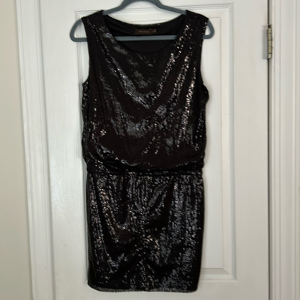 Sequence black mini dress by The Limited.  Size XS Worn once.